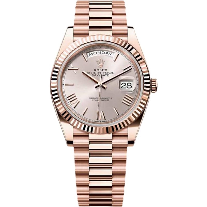 Day-date Everose Sundust President