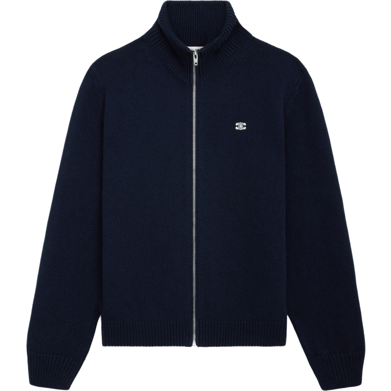 Pull Camionneur Triomphe Laine Cachemire Off-White