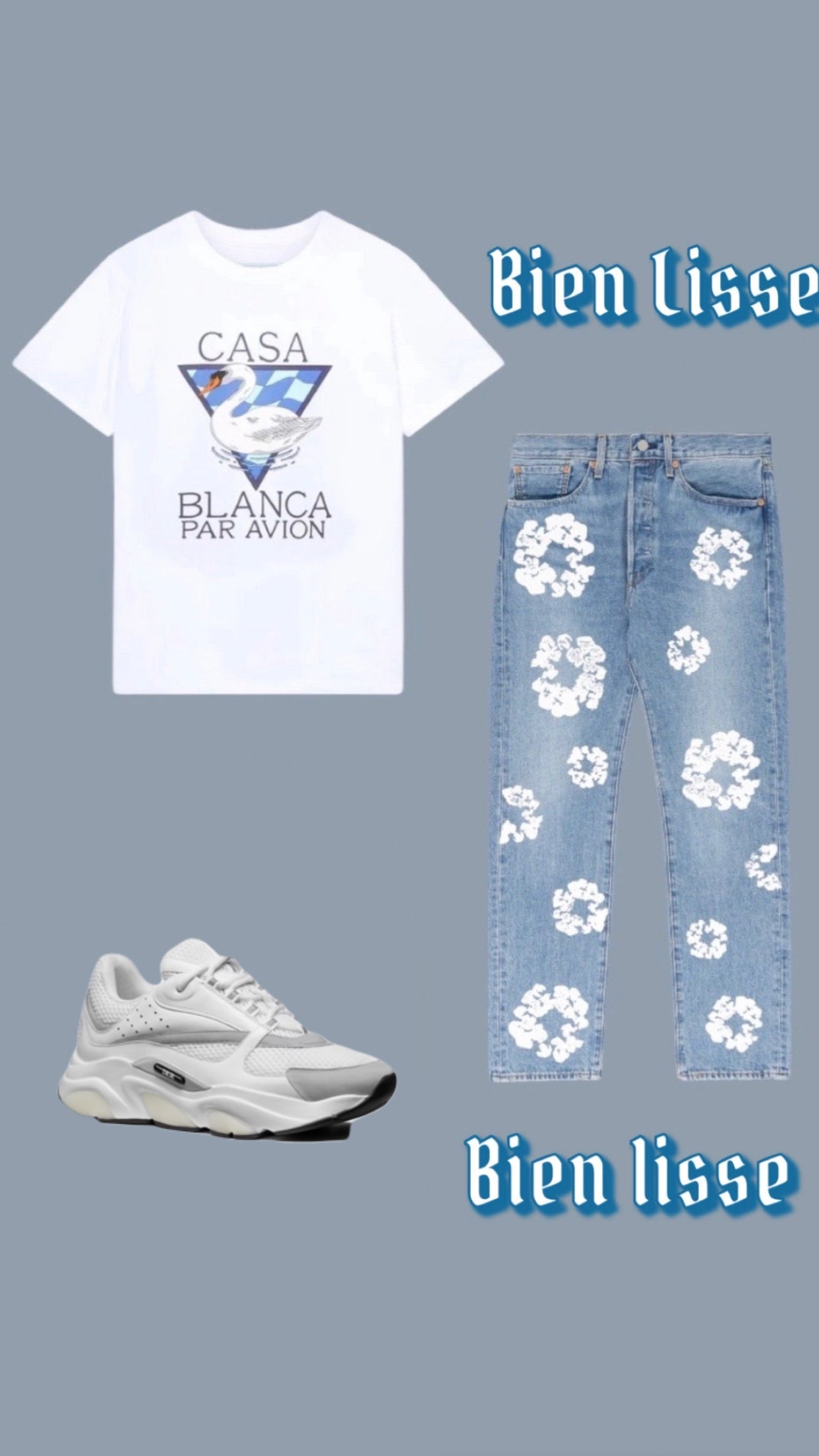 Style Détente en Bleu
