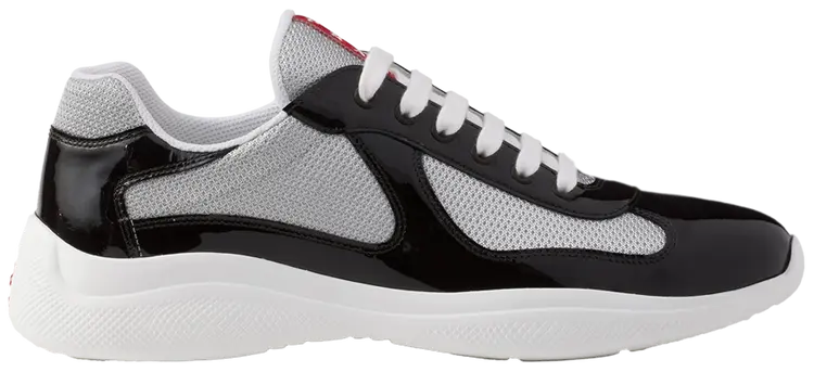 Sneakers Prd America ´ S Cup Noir et Blanc Tissu Bike Lisse