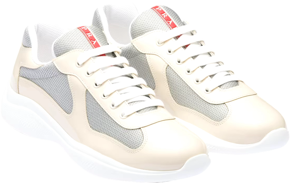 Sneakers Prd America ´ S Cup Tissu Bike Lisse Beige