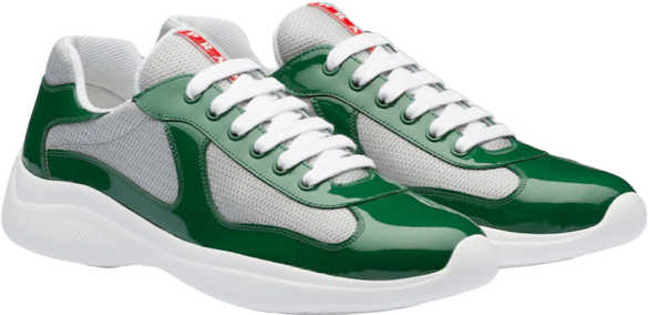 Sneakers Prd America ´ S Cup Gomme & Tissu Bike Green