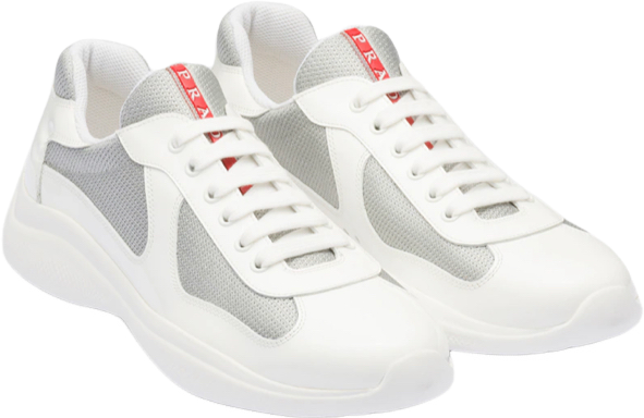 Sneakers Prd America ´ S Cup Tissu Bike Lisse White