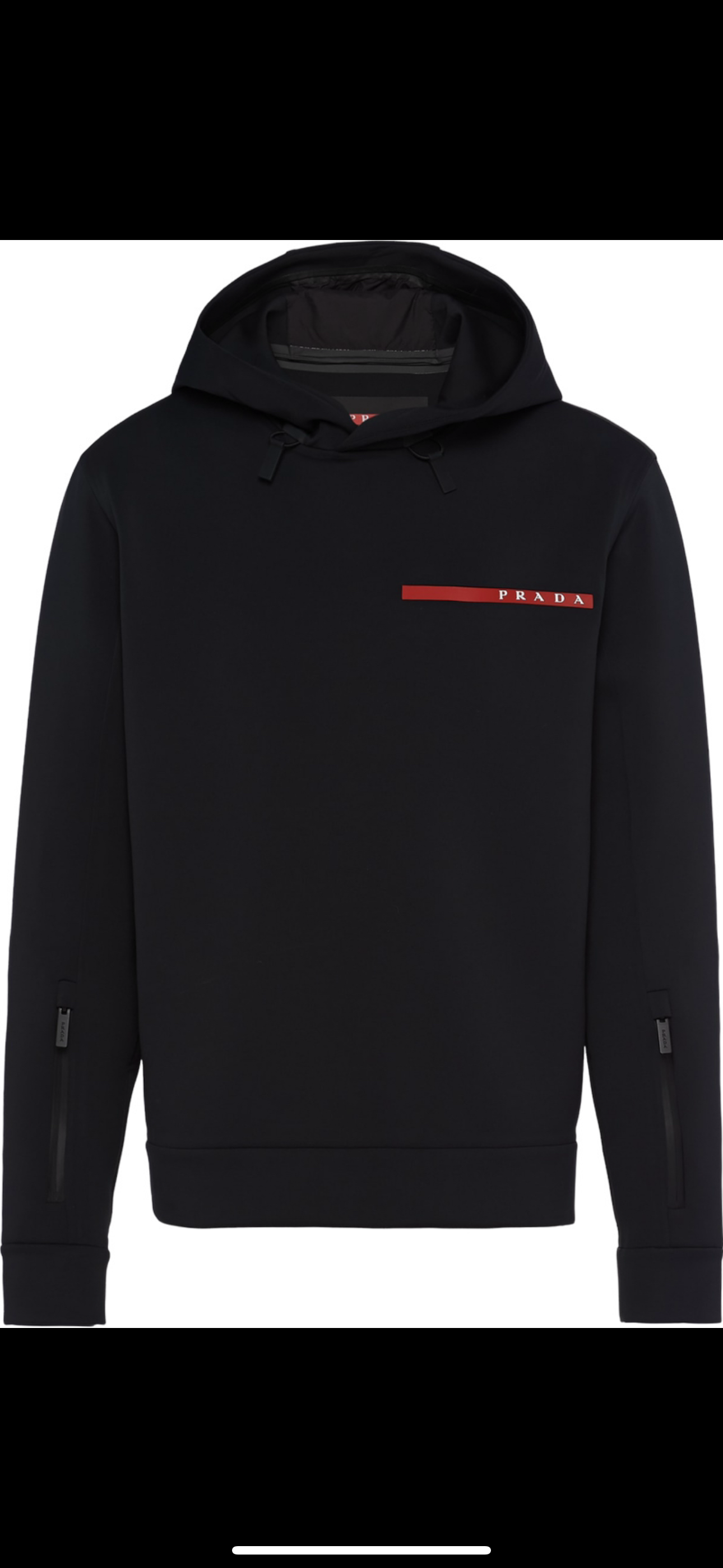 Sweat Jersey Double Tissage Recyclé Prada