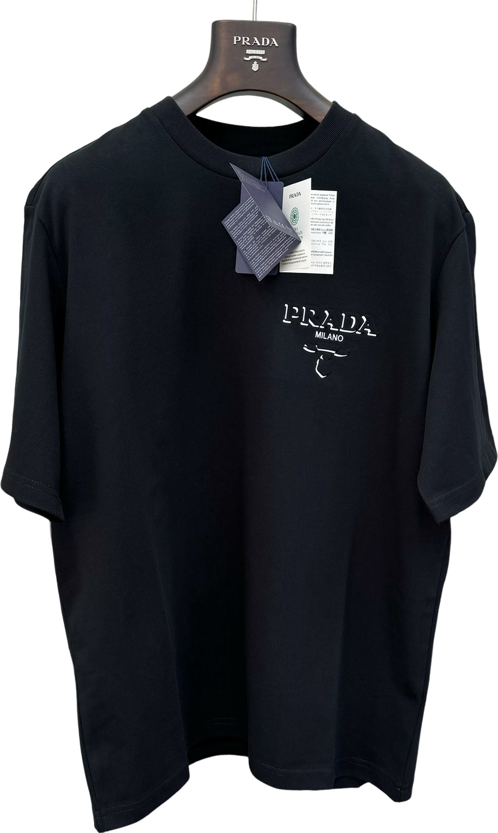 T Shirt Prd Black Oversized