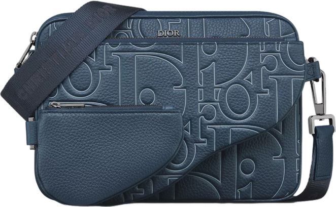 Sac Bandoulière Triple Pouch Saddle