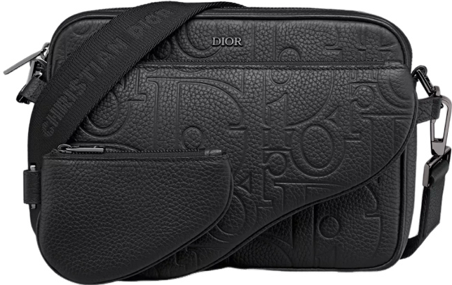 Sac Bandoulière Triple Pouch Saddle