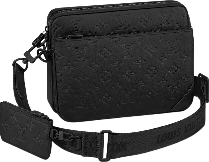 Sac Trio Messenger Noir