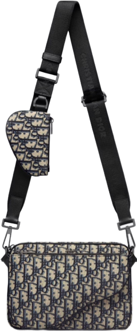 Sac Bandoulière Triple Pouch Saddle